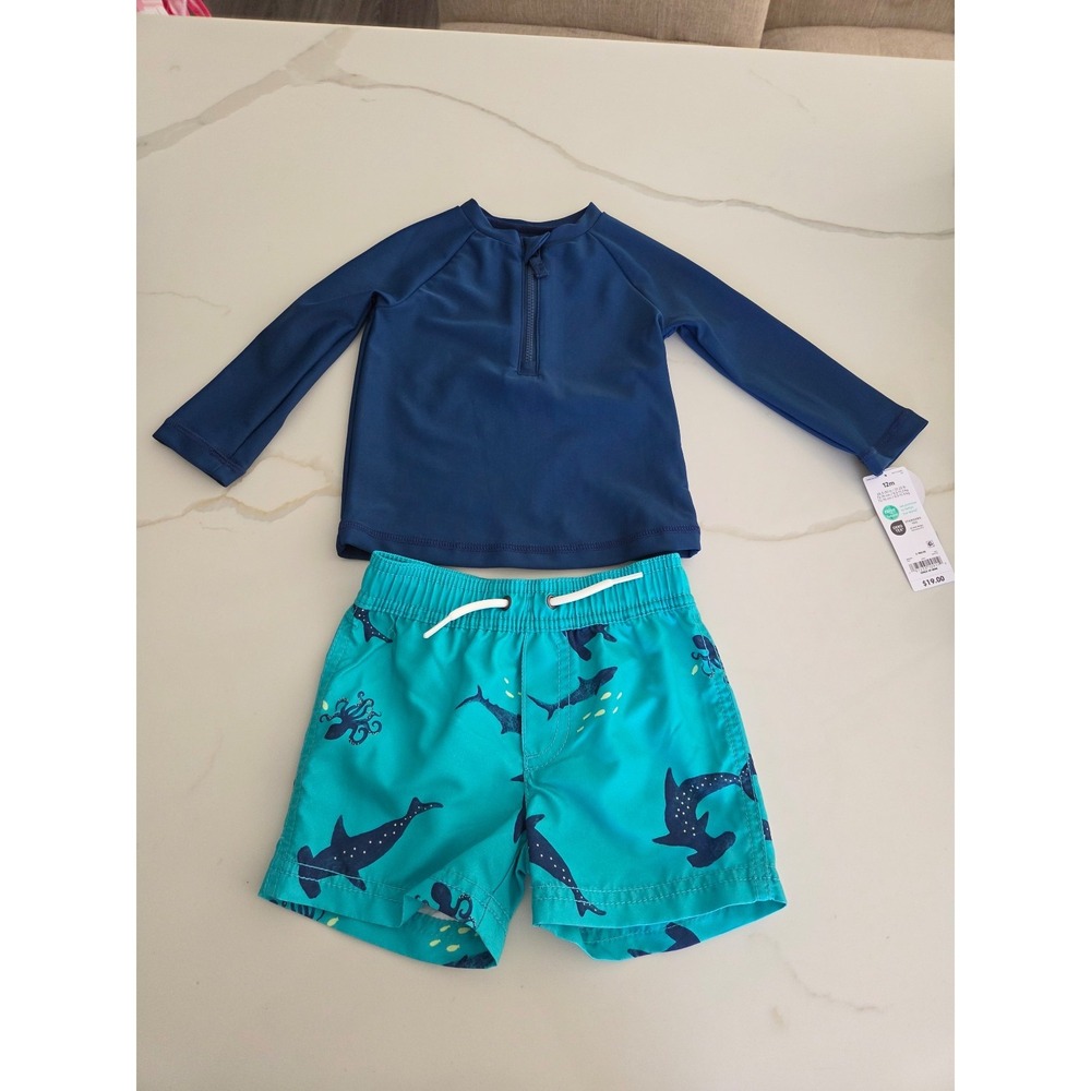 Carter's baby‎ boy swimsuit 12 mos